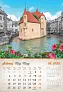 "VINTAGE GRADOVI" color kalendar