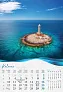 "BISERNA DALMACIJA" color calendar