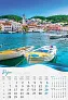  "BISERNA DALMACIJA" color calendar