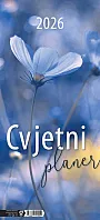 "CVJETNI PLANER" 13 list., dim: 22x55cm,  PVC vrećica, P/50, color kalendar