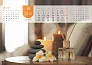  "JUST RELAX" color kalendar