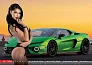  "SPEED GIRLS" color kalendar