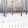  "ČARI PRIRODE" color calendar