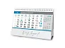  "POSLOVNI SIVO - PLAVI" 13 sheets, format: 20,5x14,5 cm, desk calendar, envelope, P/50