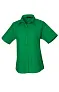  WOMEN'S SHORT SLEEVE POPLIN BLOUSE - Premier