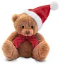 Nathan Brown Plush Christmas teddy bear
