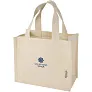 Odessa 220 g/m² GRS recycled cotton mini gusset tote bag 9L