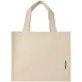 Odessa 220 g/m² GRS recycled cotton mini gusset tote bag 9L