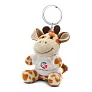 Lizzy Plišana žirafa, privjesak za ključeve