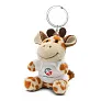Lizzy Plišana žirafa, privjesak za ključeve