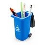 Erco Držač za olovke u obliku kante za smeće