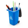Erco Držač za olovke u obliku kante za smeće