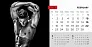  "MASCULINE" 13 list., dim: 20,5x14,5 cm, stolni kalendar, koverta, P/100