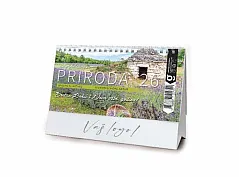 "PRIRODA" 13 list., dim: 20,5x14,5 cm, stolni kalendar, koverta, P/100