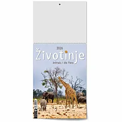 "ŽIVOTINJE" color kalendar