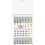  "Poslovni ŽUTO-SIVI" three month calendar, 12 sheets, format:29,5x62cm, PVC bag, P/50