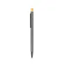 ZYLEN Ballpoint pen in recycled aluminum (100% rAL), with rubber finish