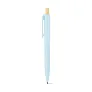 ZARA Recycled ABS (100% rABS) ballpoint pen with bamboo button