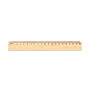 WESLEY 20 Drveno ravnalo od borovine, 20 cm