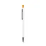 ZYLEN Ballpoint pen in recycled aluminum (100% rAL), with rubber finish