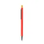 ZYLEN Ballpoint pen in recycled aluminum (100% rAL), with rubber finish