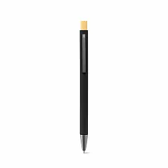 Ballpoint pen in recycled aluminum (100% rAL), with rubber finish
