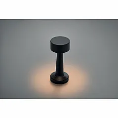 Rechargeable iron table lamp