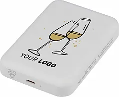 Recycled ABS wireless charger powerbank Miren