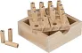  Pine wooden mini Sudoku set Kenza