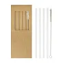 Borosip glass straw set