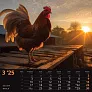  "SEOSKA IDILA" color calendar