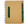 ECO notebook with clean pages 150x175 / 140 pages with pen