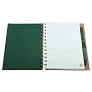 ECO notebook with clean pages 150x175 / 140 pages with pen