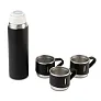 ATTU set of vacuum flask 500 ml and 3 mugs