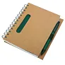 ECO notebook with clean pages 150x175 / 140 pages with pen