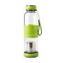 SULMONA 550 ml glass bottle with tea infuser