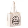 COTTON NATURE shopping bag from cotton, 230g/m2
