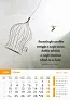  "MOTIVACIJSKI KALENDAR" color calendar