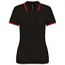  Ženska polo majica s kontrastnim obrubom - Kariban