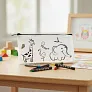 Pika Pencil case for colouring, crayons