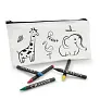 Pika Pencil case for colouring, crayons
