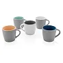  Ceramic mug with colored inner - XD Collection