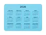 CreaDate Pocket Personalizirani džepni kalendar