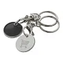 Eurocoin trolley coin keyring