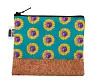 CreaBeauty Cork S RPET custom cosmetic bag