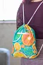 CreaDraw Zip RPET personalizirana torba s vezicama