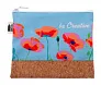 CreaBeauty Cork M RPET custom cosmetic bag