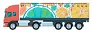 Trucker 15 ravnalo - kamion 15 cm