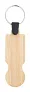 BooCart EU bamboo trolley coin keyring