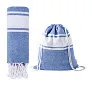 Praia beach towel and drawstring bag